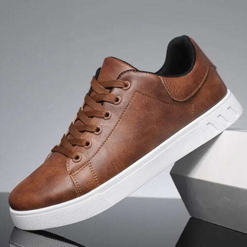 Stylish men’s leather loafers featuring premium craftsmanship and comfort