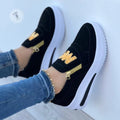 Women’s slip-on suede sneakers perfect for travel, errands, and daily use