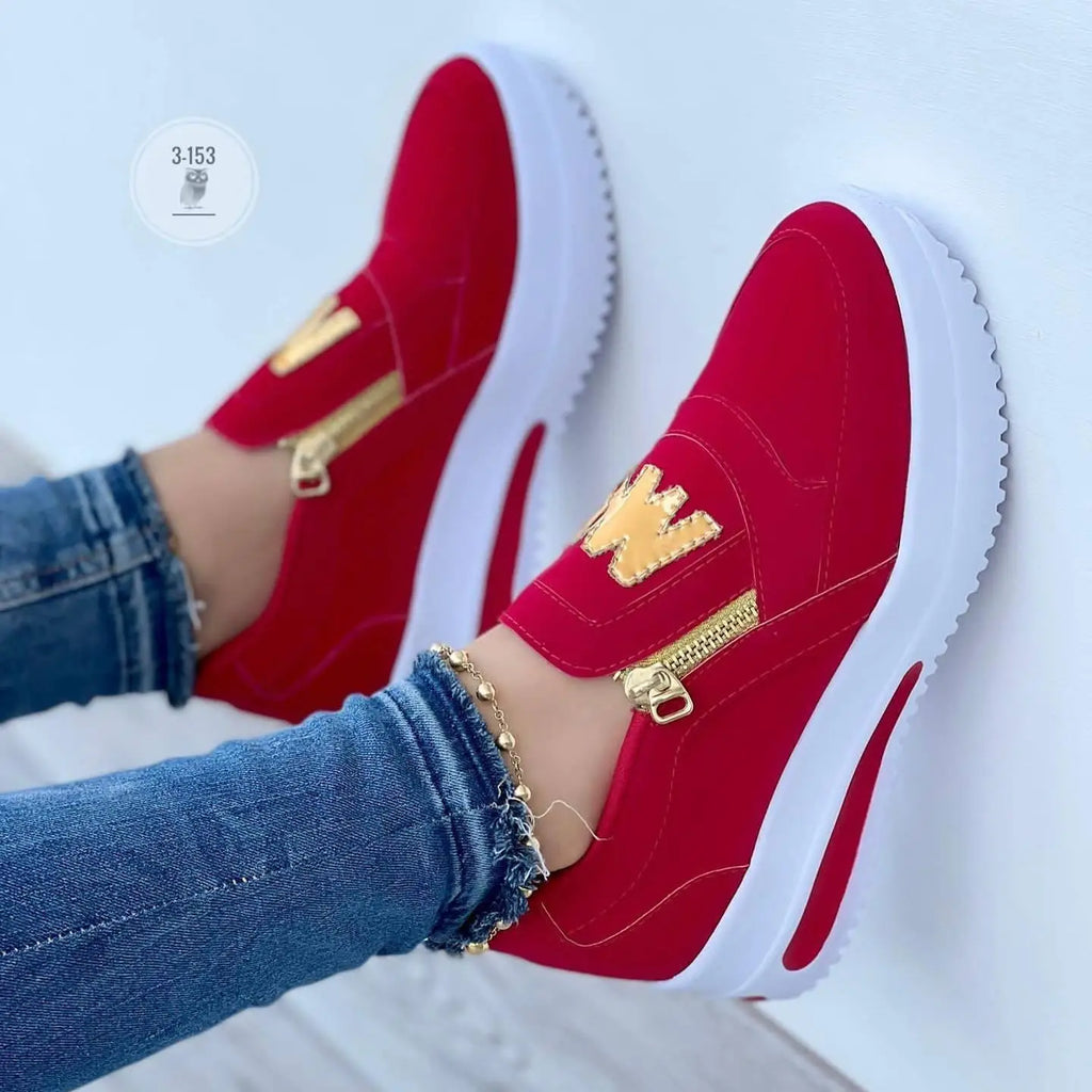 Comfortable women’s suede sneakers designed for all-day wear