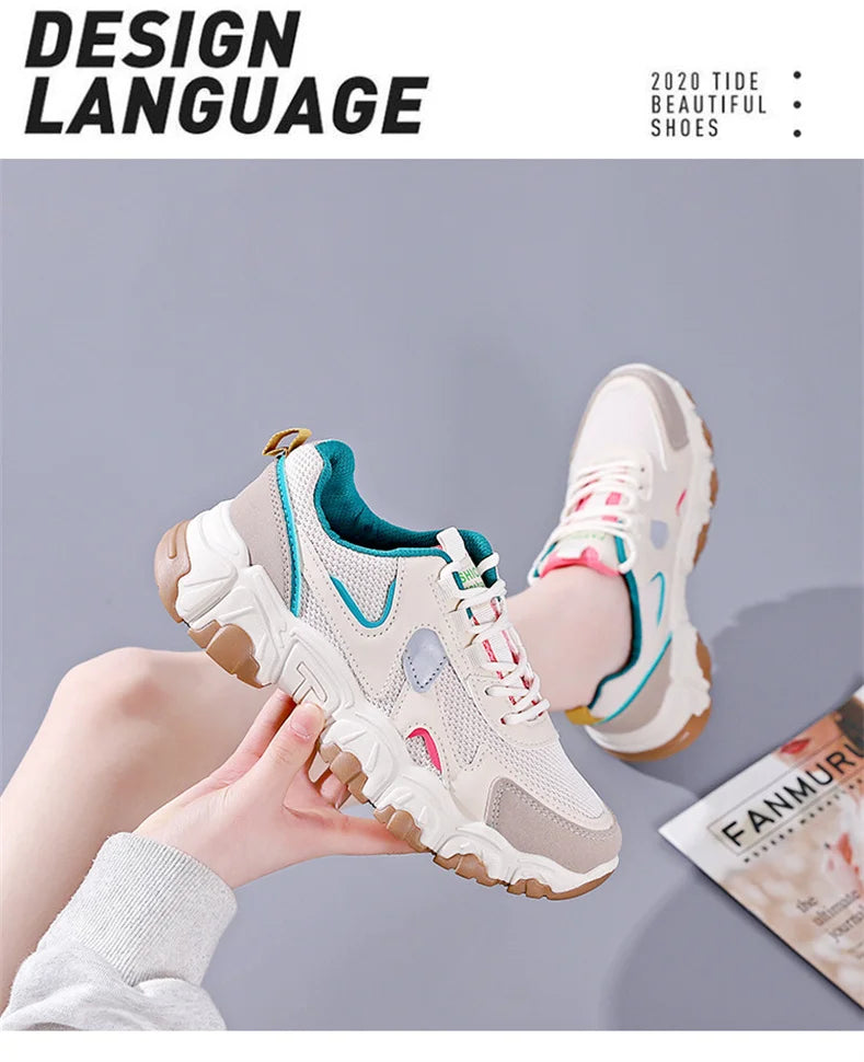 Fashion women’s breathable sneakers for everyday wear and active lifestyles
