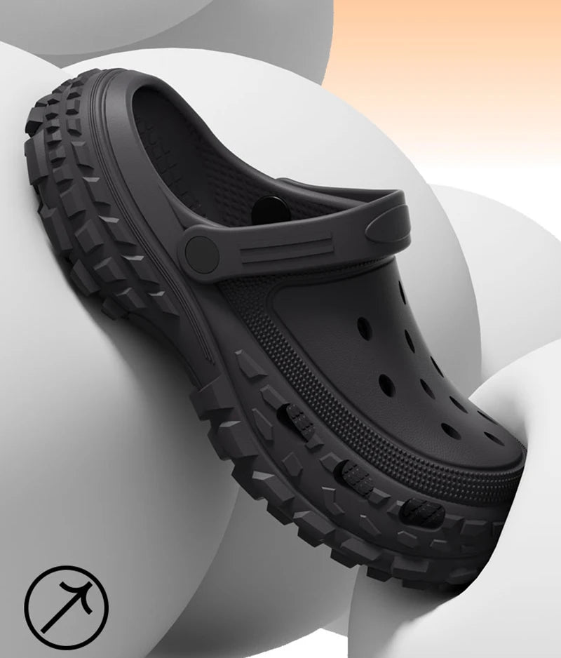 Women's elevated sole beach sandals suitable for travel and vacation wear