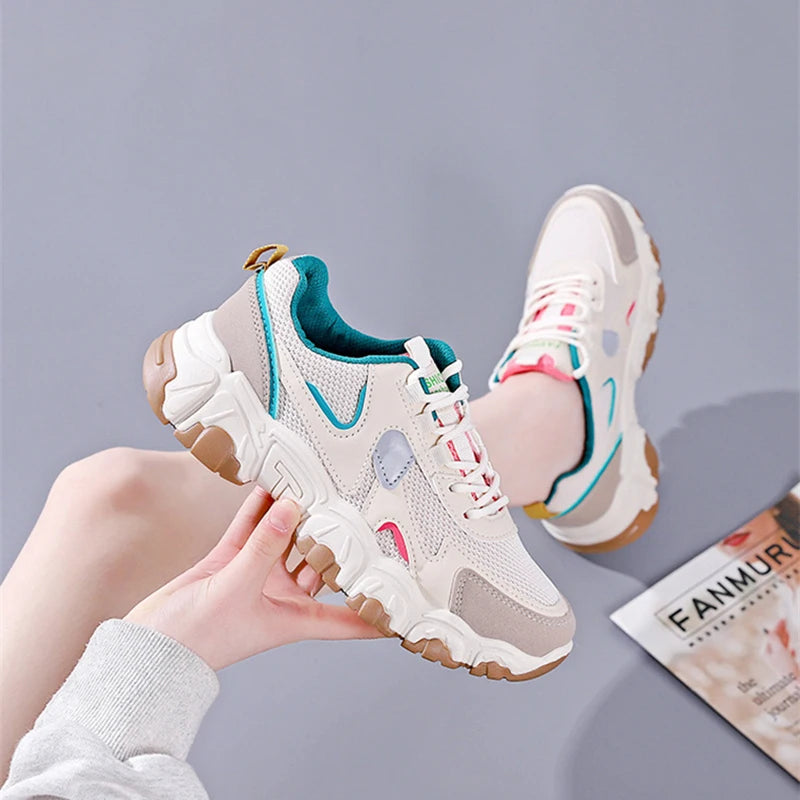 Women’s breathable athletic sneakers designed for all-day comfort and mobility