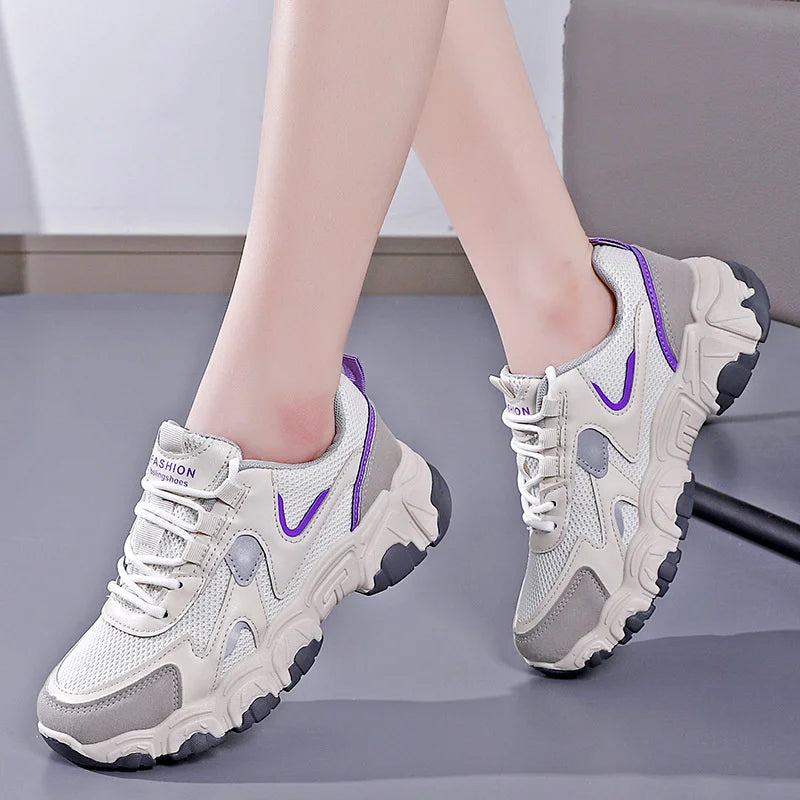 Women’s lightweight breathable sneakers for walking, travel, and daily wear