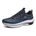 Lightweight men’s running footwear with carbon plate and secure fit