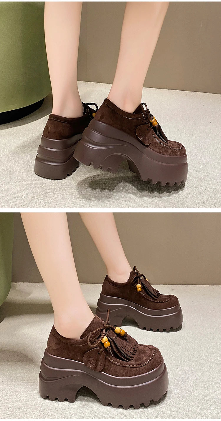 Women’s platform loafers for work, travel, and everyday fashion