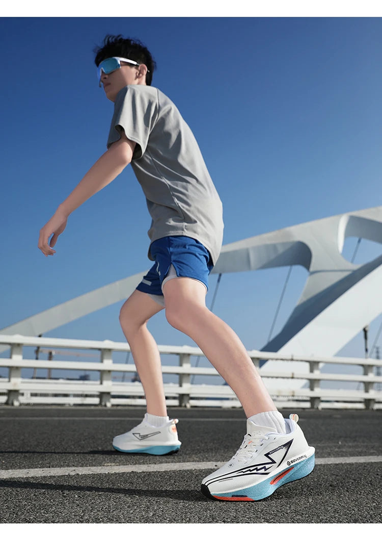 Lightweight fitness sneakers with supportive cushioning and flexibility