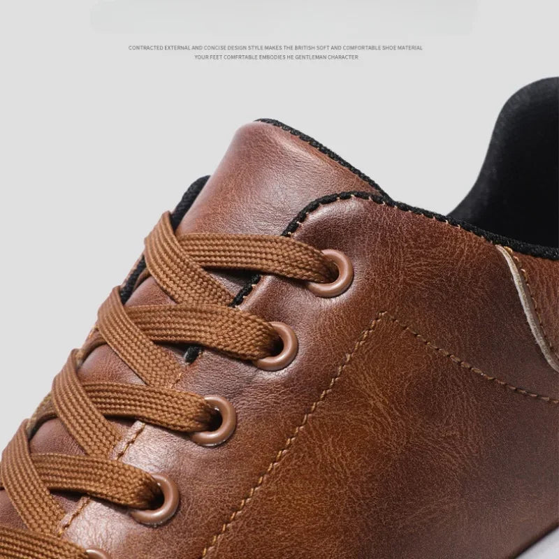Classic leather loafers for men with sophisticated modern design