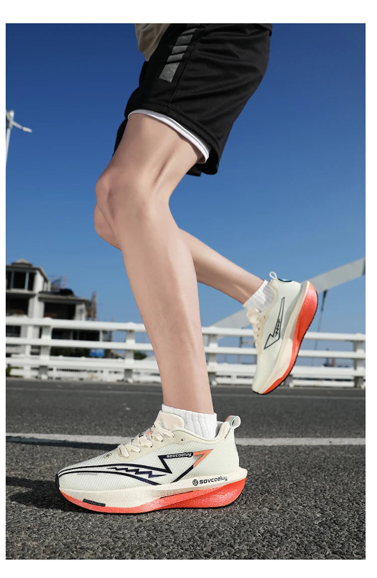 Durable running sneakers with flexible support and modern athletic look