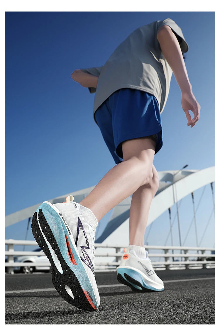Lightweight athletic footwear for running, walking, and fitness training