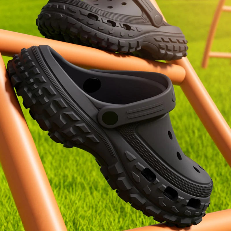 Women's platform beach sandals with comfortable cushioned sole for summer wear