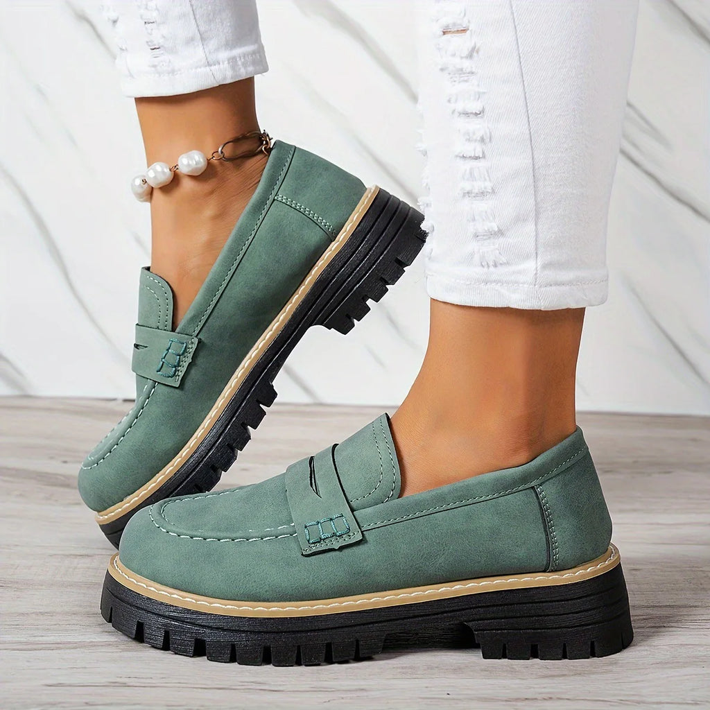 Stylish vintage loafers for women ideal for work and casual occasions