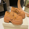 Stylish women’s loafers with platform sole for modern everyday wear