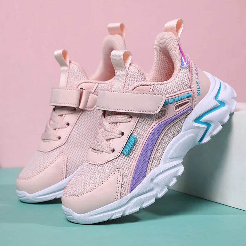 Breathable mesh shoes for kids perfect for school and playground wear
